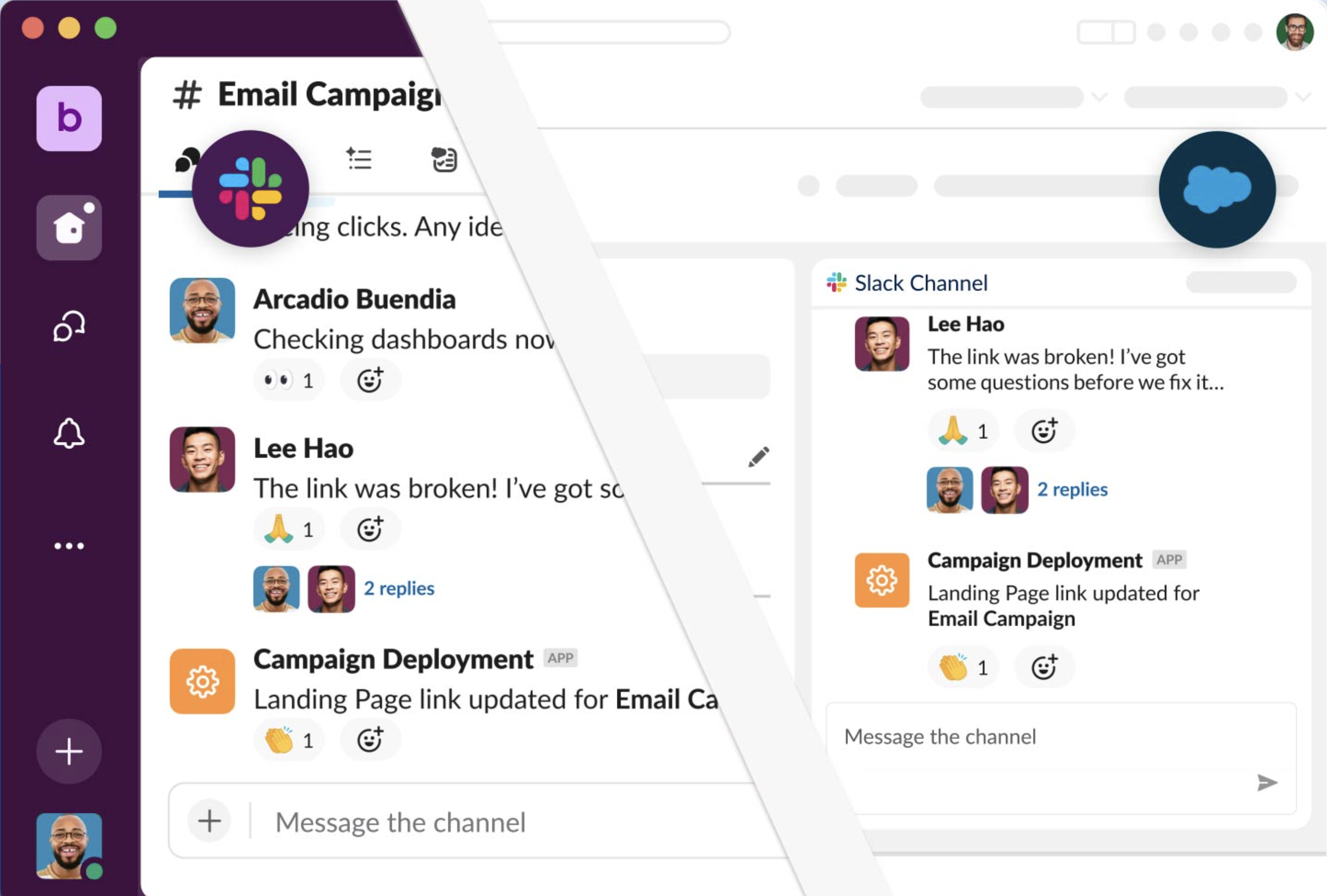 Slack en Salesforce